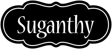 Suganthy welcome logo