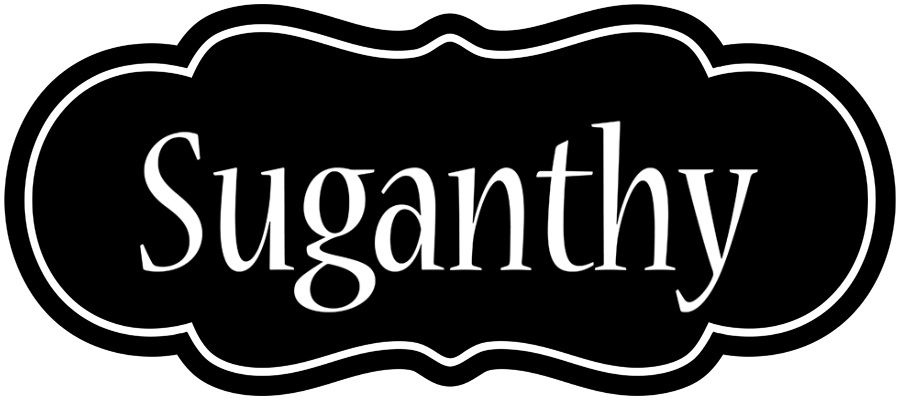 Suganthy welcome logo