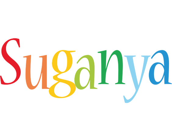 Suganya birthday logo