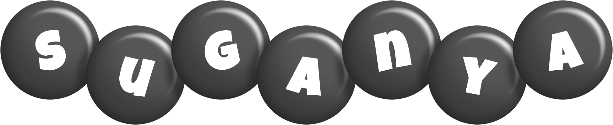 Suganya candy-black logo