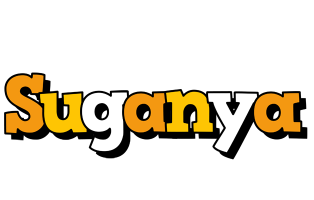 Suganya cartoon logo