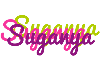 Suganya flowers logo