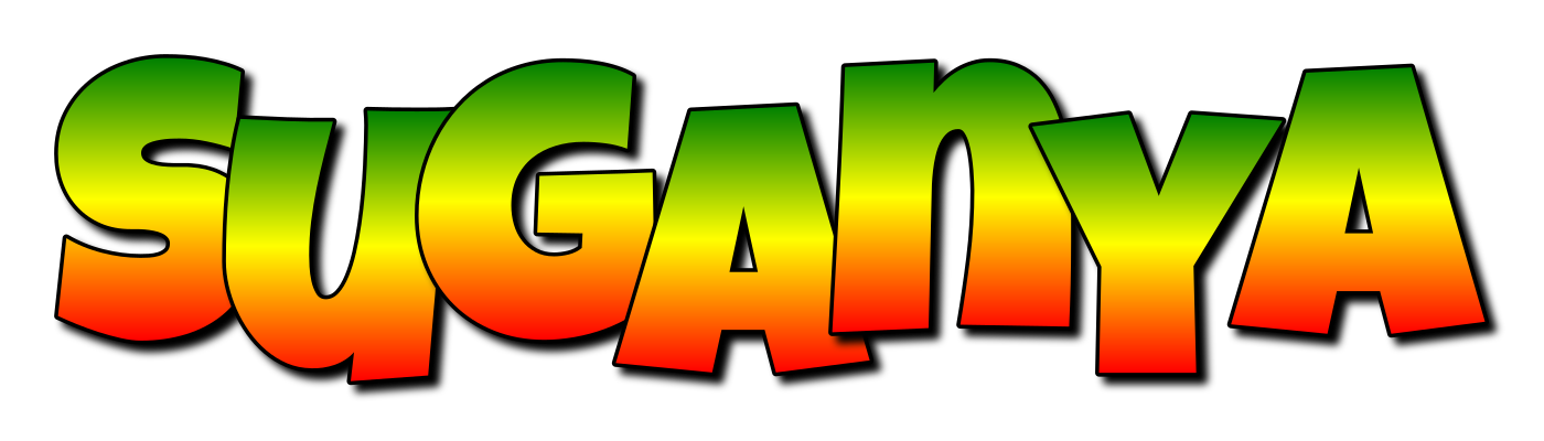 Suganya mango logo