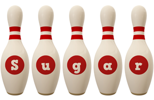 Sugar bowling-pin logo