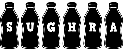 Sughra bottle logo