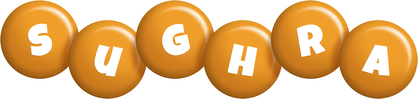 Sughra candy-orange logo