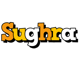 Sughra cartoon logo