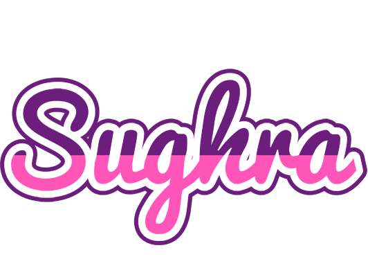 Sughra cheerful logo