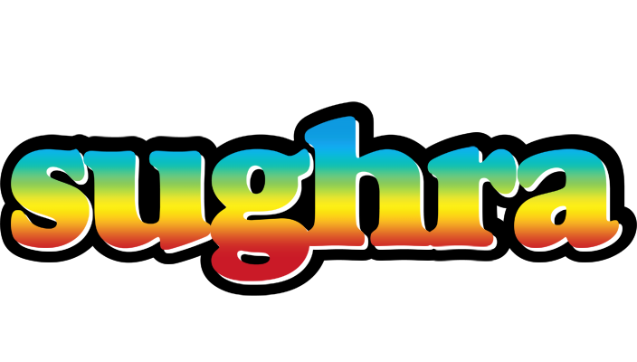 Sughra color logo