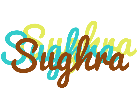 Sughra cupcake logo
