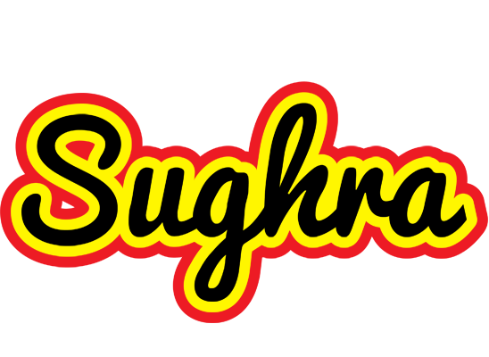 Sughra flaming logo