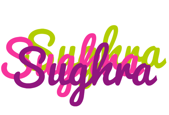 Sughra flowers logo