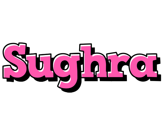 Sughra girlish logo