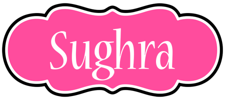 Sughra invitation logo