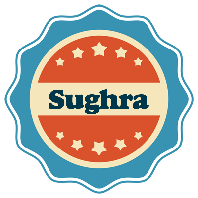 Sughra labels logo