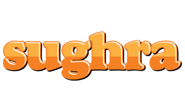 Sughra orange logo