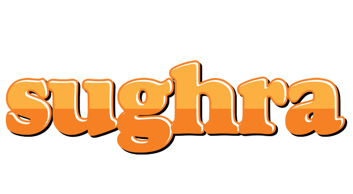 Sughra orange logo