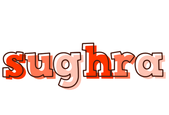 Sughra paint logo