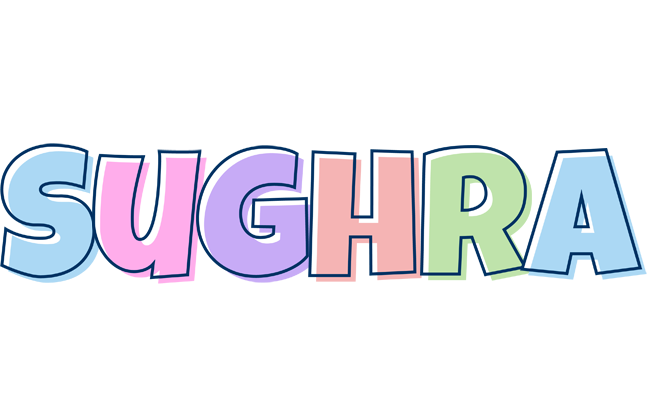 Sughra pastel logo