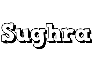 Sughra snowing logo