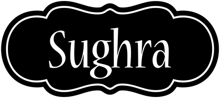 Sughra welcome logo