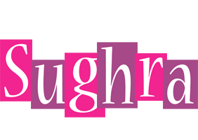 Sughra whine logo