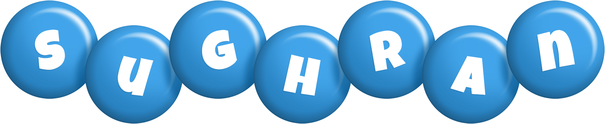 Sughran candy-blue logo