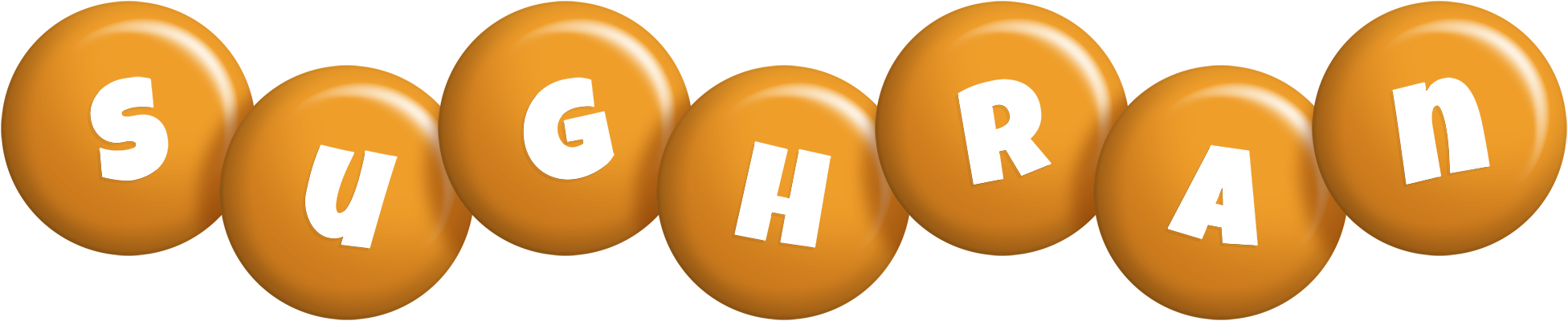 Sughran candy-orange logo