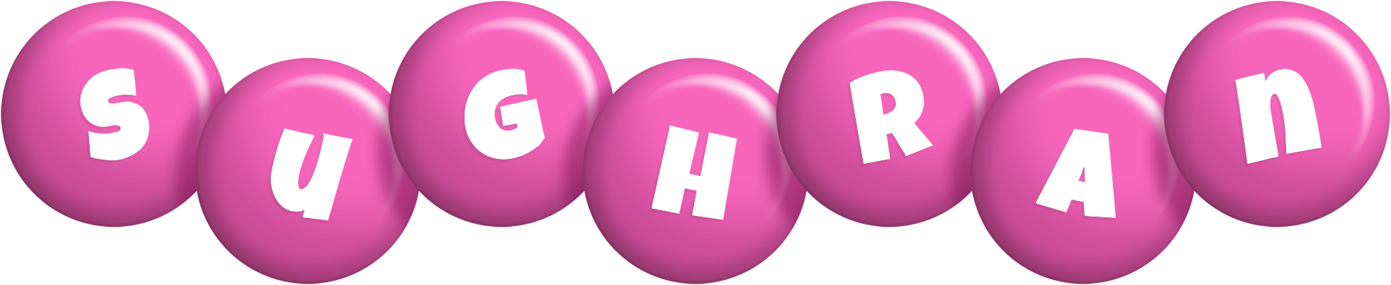 Sughran candy-pink logo