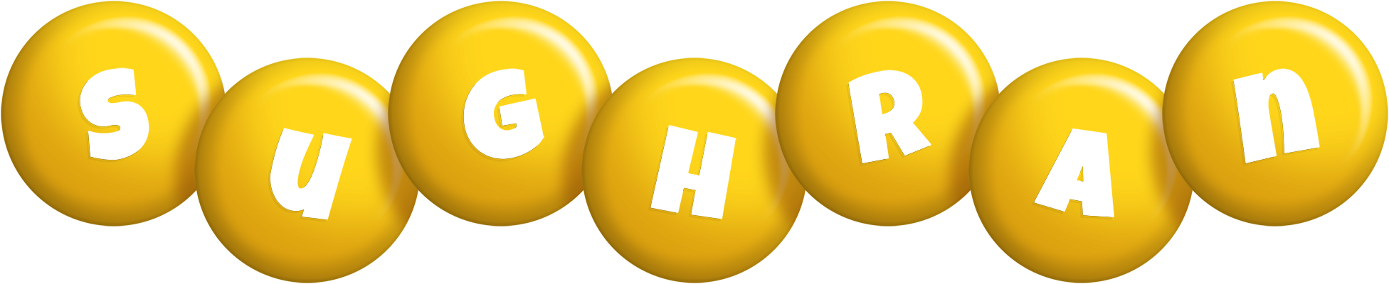 Sughran candy-yellow logo