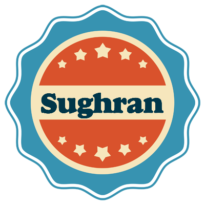 Sughran labels logo