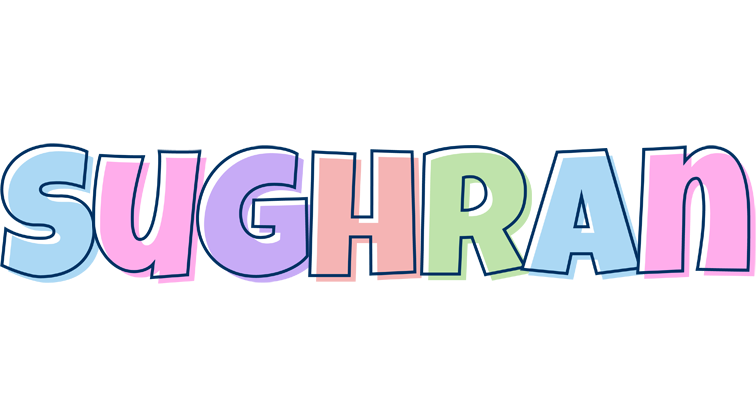 Sughran pastel logo