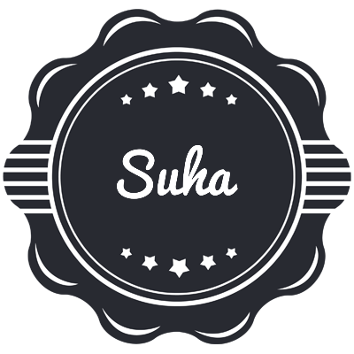 Suha badge logo