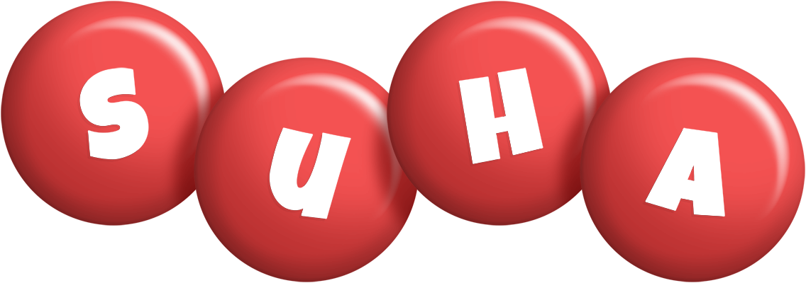 Suha candy-red logo