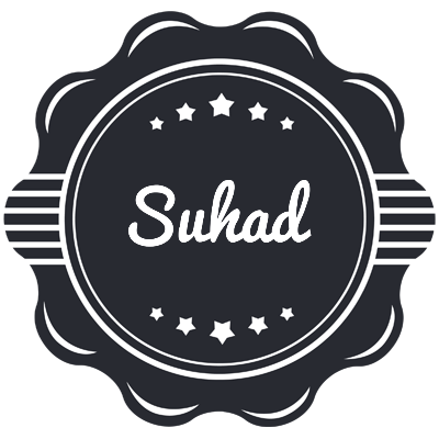 Suhad badge logo