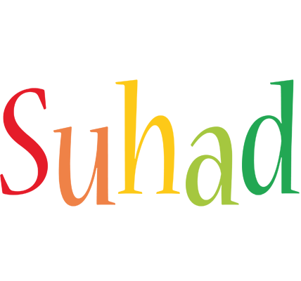 Suhad birthday logo