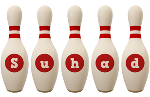 Suhad bowling-pin logo