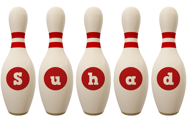 Suhad bowling-pin logo