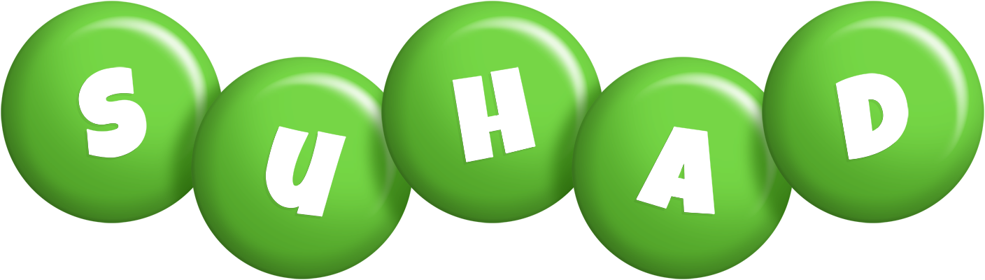 Suhad candy-green logo