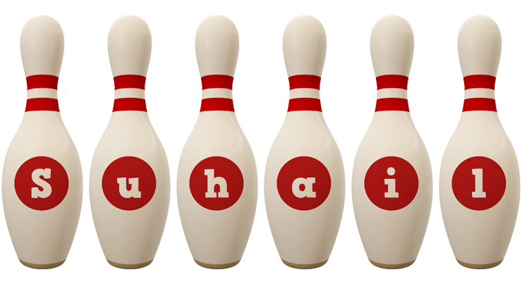 Suhail bowling-pin logo