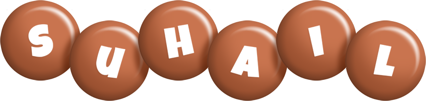 Suhail candy-brown logo