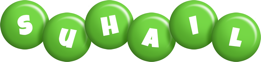 Suhail candy-green logo