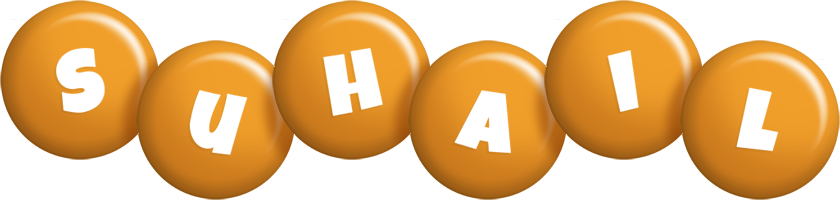 Suhail candy-orange logo