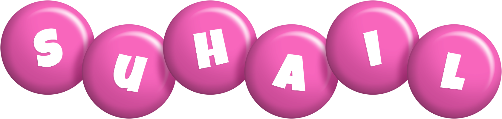 Suhail candy-pink logo