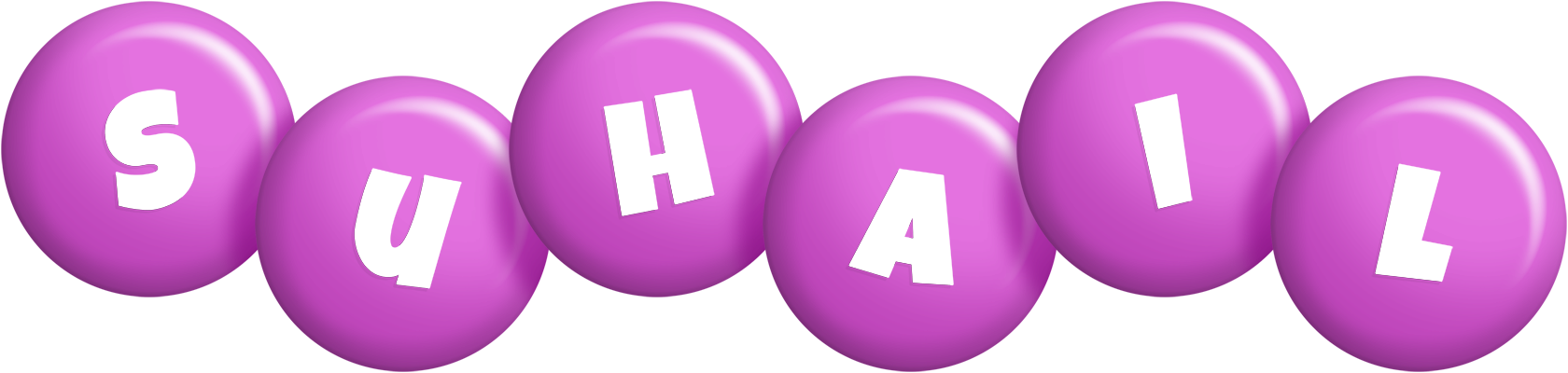 Suhail candy-purple logo