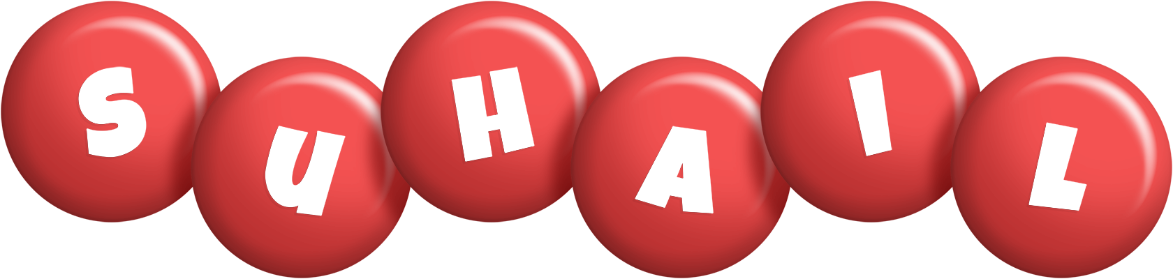 Suhail candy-red logo