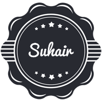 Suhair badge logo