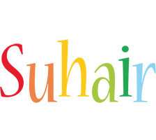 Suhair birthday logo
