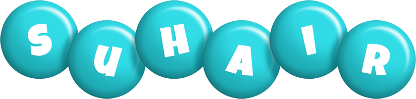 Suhair candy-azur logo