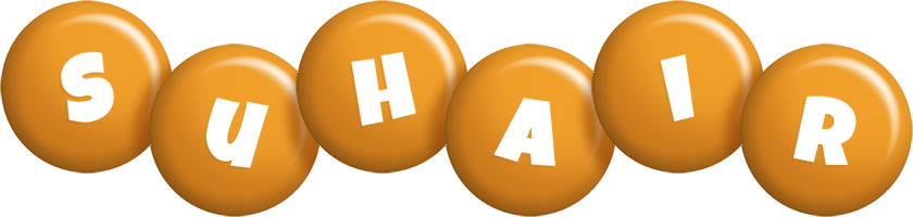 Suhair candy-orange logo